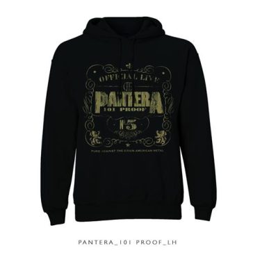 PANTERA: 101 Proof (kapucnis pulóver, bebújós) 