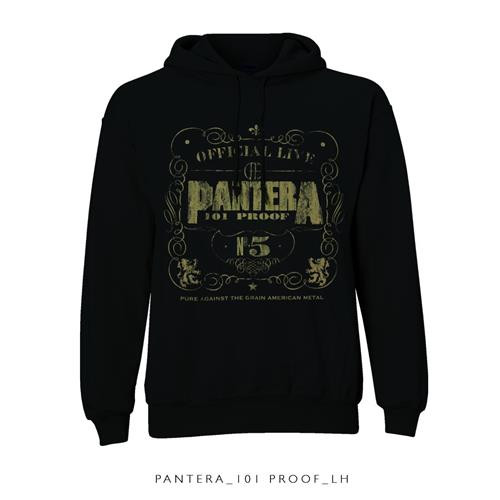 PANTERA: 101 Proof (kapucnis pulóver, bebújós) 