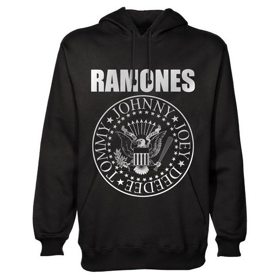 RAMONES: Logo Presidental Seal (kapucnis pulóver, bebújós) RAMONES: Logo Presidental Seal (kapucnis pulóver, bebújós)