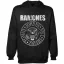 RAMONES: Logo Presidental Seal (kapucnis pulóver, bebújós) 