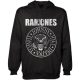 RAMONES: Logo Presidental Seal (kapucnis pulóver, bebújós) 