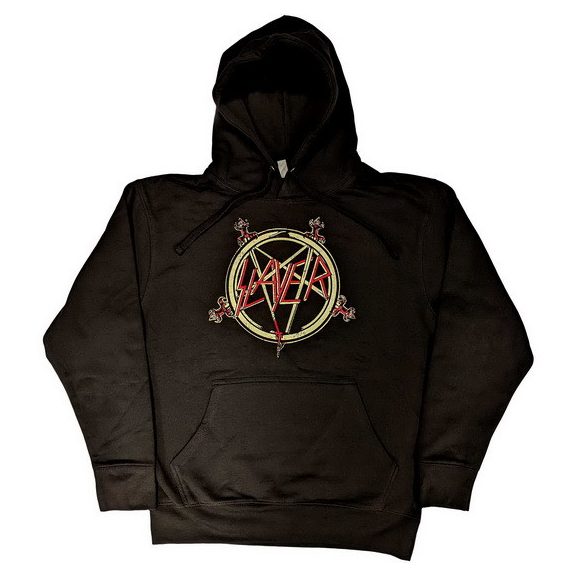 SLAYER: Logo Pentagram (kapucnis pulóver, bebújós) SLAYER: Logo Pentagram (kapucnis pulóver, bebújós)