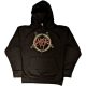 SLAYER: Logo Pentagram (kapucnis pulóver, bebújós) 