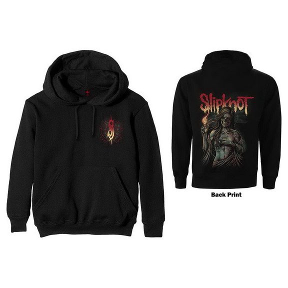 SLIPKNOT: Burn Me Away (kapucnis pulóver, bebújós) SLIPKNOT: Burn Me Away (kapucnis pulóver, bebújós)