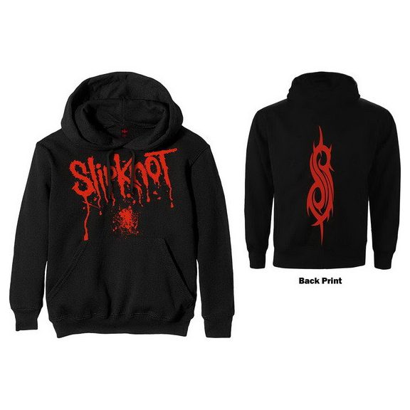 SLIPKNOT: Splatter Logo (kapucnis pulóver, bebújós) SLIPKNOT: Splatter Logo (kapucnis pulóver, bebújós)