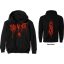 SLIPKNOT: Splatter Logo (kapucnis pulóver, bebújós) 