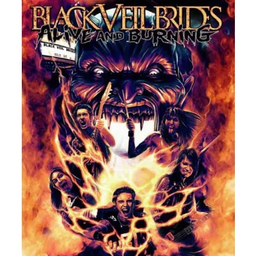 BLACK VEIL BRIDES: Alive And Burning (Blu-ray)