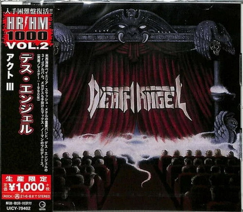 DEATH ANGEL: Act III (CD, japán)