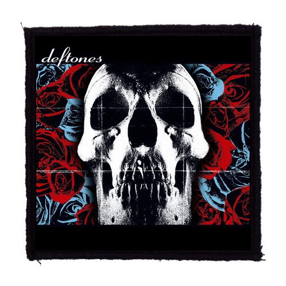 DEFTONES: Deftones (9,5 cm x 9,5 cm) (felvarró) DEFTONES: Deftones (9,5 cm x 9,5 cm) (felvarró)