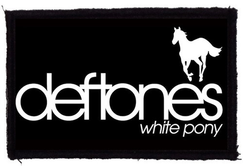 DEFTONES: White Pony (9,5 cm x 6 cm) (felvarró) 