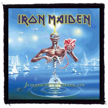   IRON MAIDEN: Seventh Son Of A Seventh Son (9,5 cm x 9,5 cm) (felvarró) 