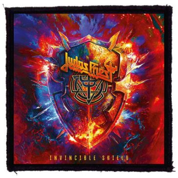   JUDAS PRIEST: Invincible Shield (9,5 cm x 9,5 cm) (felvarró) 