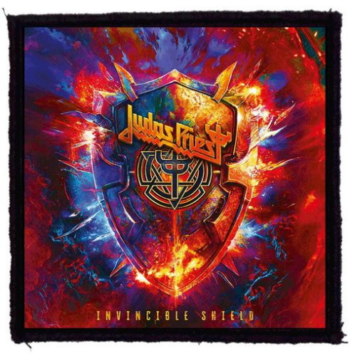 JUDAS PRIEST: Invincible Shield (9,5 cm x 9,5 cm) (felvarró) 