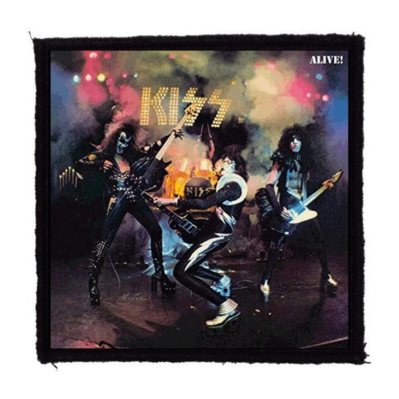 KISS: Alive 1. (9,5 cm x 9,5 cm) (felvarró) KISS: Alive 1. (9,5 cm x 9,5 cm) (felvarró)
