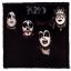 KISS: KISS 1st Album (9,5 cm x 9,5 cm) (felvarró) 