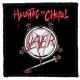 SLAYER: Haunting The Chapel (9,5 cm x 9,5 cm) (felvarró) 