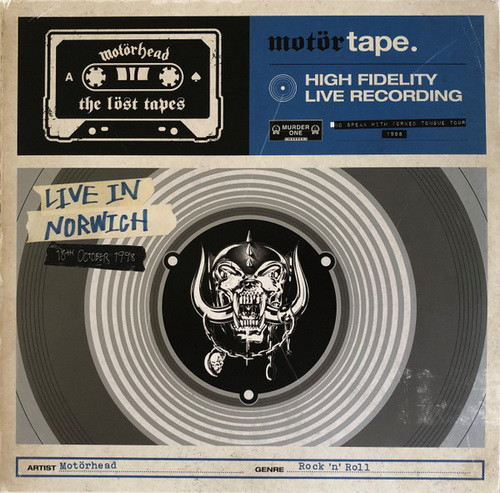 MOTORHEAD: Lost Tapes (2LP, transparent blue, RSD 2022)