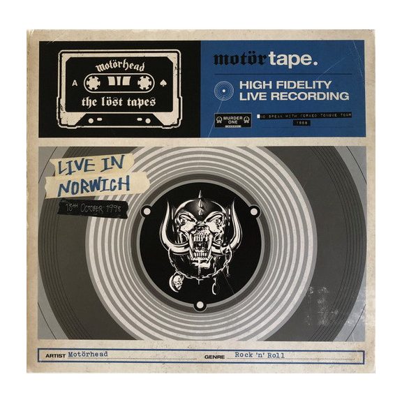 MOTORHEAD: Lost Tapes (2LP, transparent blue, RSD 2022) MOTORHEAD: Lost Tapes (2LP, transparent blue, RSD 2022)