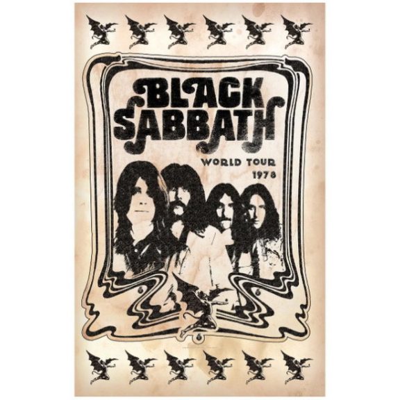 BLACK SABBATH: World Tour 1978 (zászló) BLACK SABBATH: World Tour 1978 (zászló)