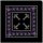 BLACK SABBATH: Cross Logo (55 x 55 cm)