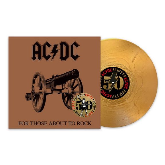 AC/DC: For Those About To Rock - AC/DC 50 (LP, gold metallic, 180 gr) AC/DC: For Those About To Rock - AC/DC 50 (LP, gold metallic, 180 gr)