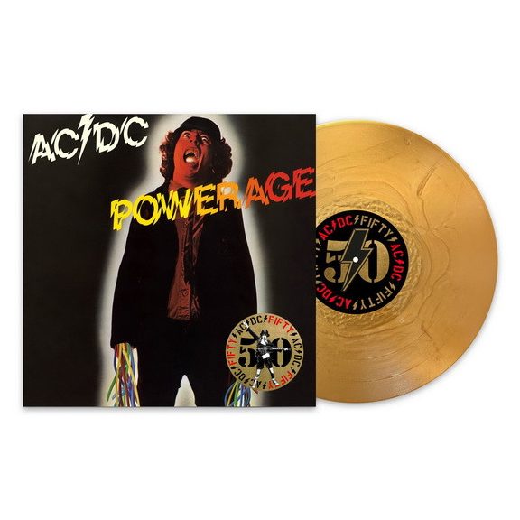 AC/DC: Powerage - AC/DC 50 (LP, gold metallic, 180 gr) AC/DC: Powerage - AC/DC 50 (LP, gold metallic, 180 gr)