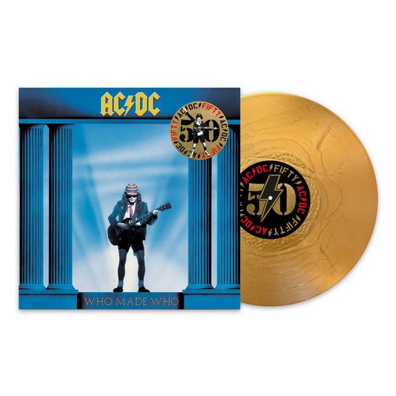 AC/DC: Who Made Who - AC/DC 50 (LP, gold metallic, 180 gr) AC/DC: Who Made Who - AC/DC 50 (LP, gold metallic, 180 gr)