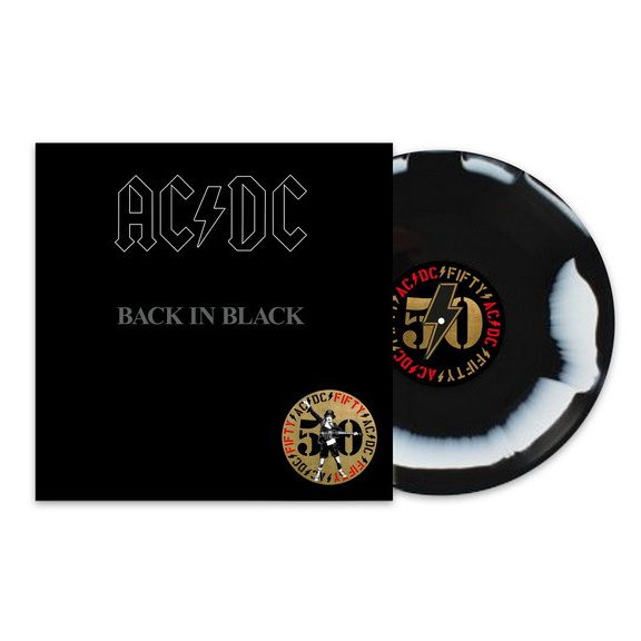 AC/DC: Back In Black - AC/DC 50 (LP, black & white, 150 gr) AC/DC: Back In Black - AC/DC 50 (LP, black & white, 150 gr)