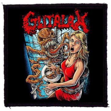 GUTALAX: Poop Monster (9,5 cm x 9,5 cm) (felvarró) 