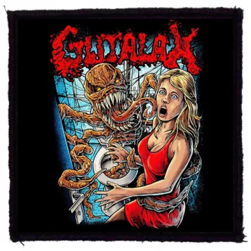 GUTALAX: Poop Monster (9,5 cm x 9,5 cm) (felvarró) 