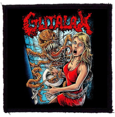 GUTALAX: Poop Monster (9,5 cm x 9,5 cm) (felvarró) 