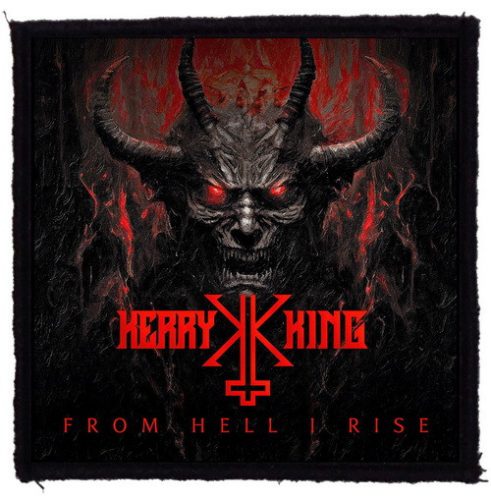 KERRY KING: From Hell I Rise (9,5 cm x 9,5 cm) (felvarró) 