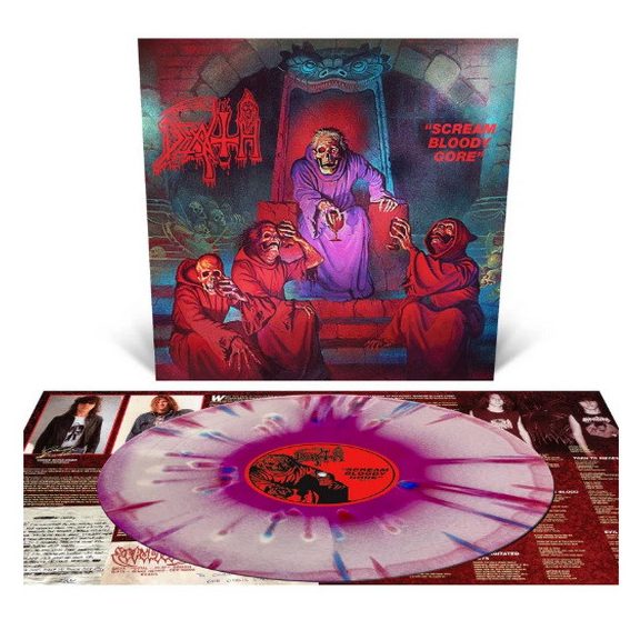 DEATH: Scream Bloody Gore (LP, splatter) DEATH: Scream Bloody Gore (LP, splatter)