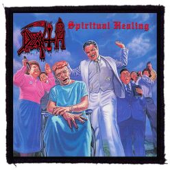 DEATH: Spiritual Healing (9,5 cm x 9,5 cm) (felvarró)