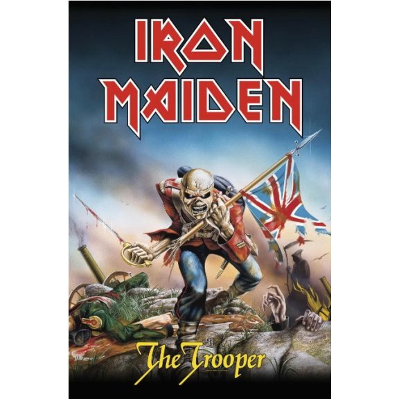 IRON MAIDEN: The Trooper (zászló) IRON MAIDEN: The Trooper (zászló)