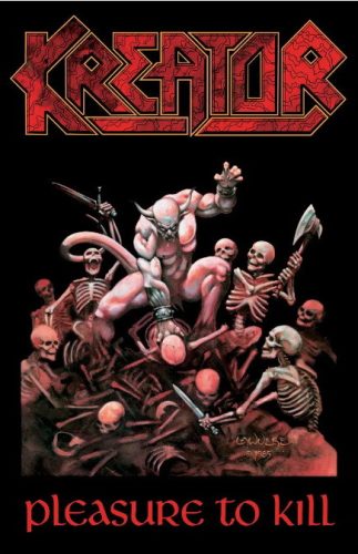 KREATOR: Pleasure To Kill (zászló)