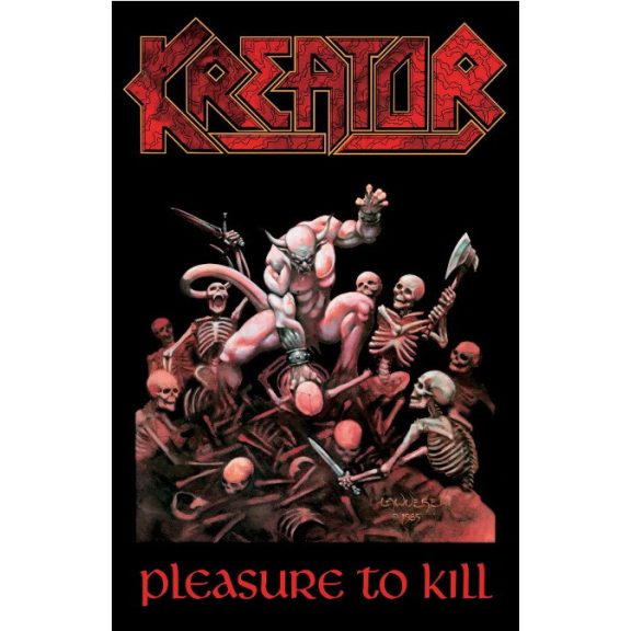 KREATOR: Pleasure To Kill (zászló) KREATOR: Pleasure To Kill (zászló)