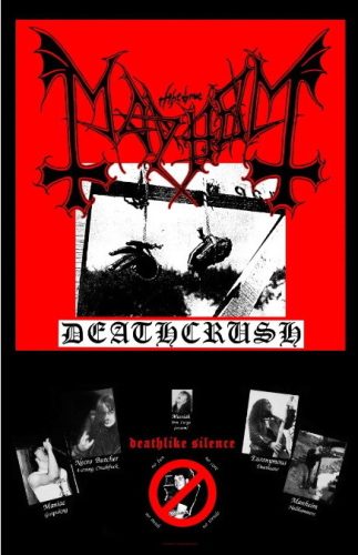 MAYHEM: Deathcrush (zászló)