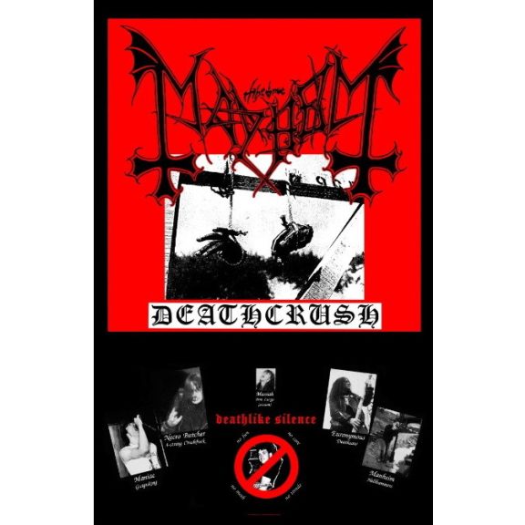 MAYHEM: Deathcrush (zászló) MAYHEM: Deathcrush (zászló)