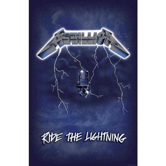 METALLICA: Ride The Lightning (zászló) METALLICA: Ride The Lightning (zászló)