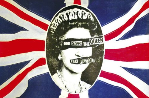 SEX PISTOLS: God Save The Queen (zászló)