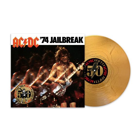 AC/DC: Jailbreak '74 - AC/DC 50 (LP, gold metallic) AC/DC: Jailbreak '74 - AC/DC 50 (LP, gold metallic)