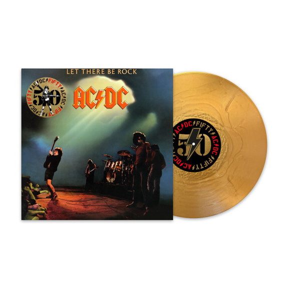 AC/DC: Let There Be Rock - AC/DC 50 (LP, gold metallic) AC/DC: Let There Be Rock - AC/DC 50 (LP, gold metallic)