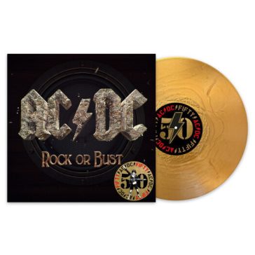 AC/DC: Rock Or Bust - AC/DC 50 (LP, gold metallic)