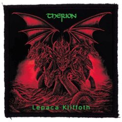 THERION: Lepaca Kliffoth (9,5 cm x 9,5 cm) (felvarró) 
