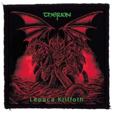 THERION: Lepaca Kliffoth (9,5 cm x 9,5 cm) (felvarró) 