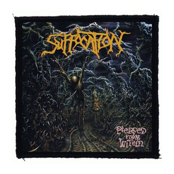 SUFFOCATION: Pierced From Within (9,5 cm x 9,5 cm) (felvarró) SUFFOCATION: Pierced From Within (9,5 cm x 9,5 cm) (felvarró)