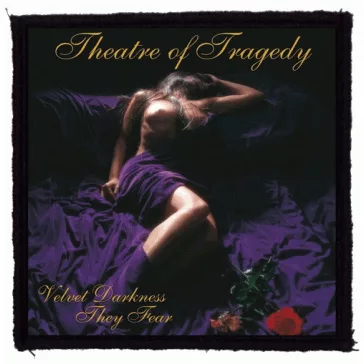   THEATRE OF TRAGEDY: Velvet Darknes They Fear (9,5 cm x 9,5 cm) (felvarró) 