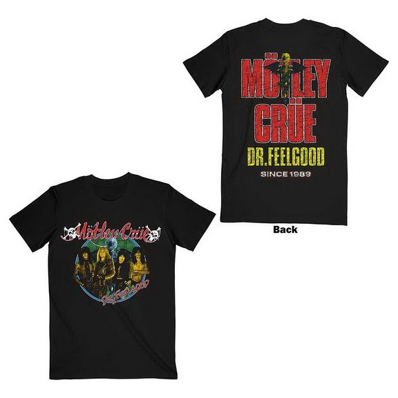MÖTLEY CRÜE: Dr. Feelgood Circle (póló) MÖTLEY CRÜE: Dr. Feelgood Circle (póló)