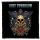 BURY TOMORROW: Skull Rose (9,5 cm x 9,5 cm) (felvarró) 
